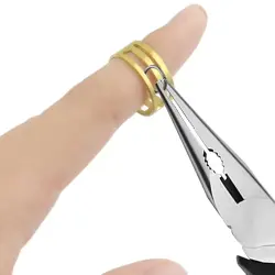 Nerezový otvírák na skákací kroužky – pomůcka pro snadné otevírání spojovacích kroužků