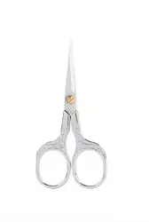 Vyšívací nůžky – Precizní ocelové nůžky pro hobby a ruční práce (12,7 cm) stříbrná