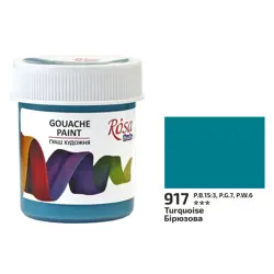 Kvašová barva Rosa 917 Turquoise 40ml 