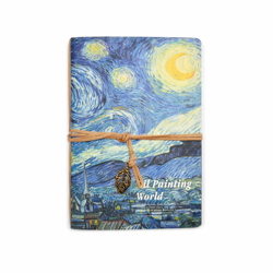 Skicák A5 „Oil Painting World“ – 80 stran Hvězdná noc