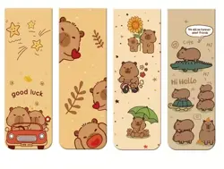 Magnetické záložky Kapybara – Good Luck (4 ks)