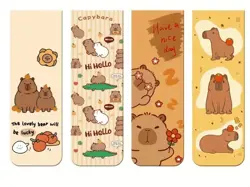 Magnetické záložky kapybara – Hello (4 ks)