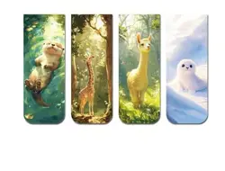 Magnetické záložky – Kouzelná zvířátka  Lesní světlo a tichá voda