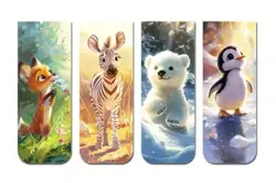 Magnetické záložky – Kouzelná zvířátka Přátelé ze snu 4ks