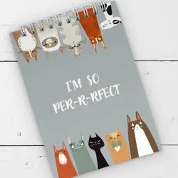 Blok kroužková vazba A6  I'm so perfect