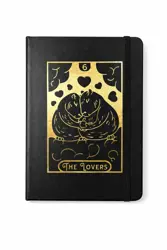 Poznámkový blok A5 Tarot & Kapibara – the lovers