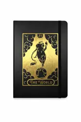 Poznámkový blok A5 Tarot & Kapibara – the world