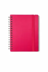 Poznámkový blok A6 s kroužkovou vazbou – 80 listů 80gsm Růžová