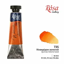 Akvarelová barva Rosa Gallery 10 ml –  735 quinacridone gold