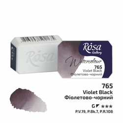 Akvarelová barva Rosa Gallery 2,5 ml – 765 violet black