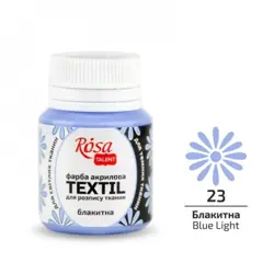 Barva na textil Rosa 20ml  23 Blue light