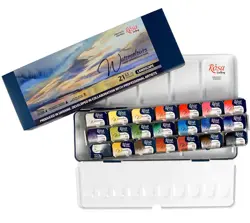 Sada akvarelových barev Rosa 21ks – Landscape