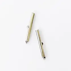 Zásuvné zapínání Stříbro 35 mm