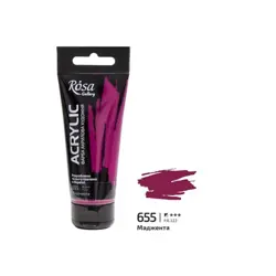 Akrylová barva Rosa Gallery 60 ml – 655 magenta