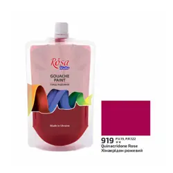 Kvašová barva Rosa – 919 quinacridone rose 200 ml