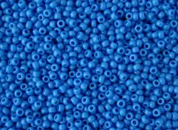 Rokajlové korálky Toho  - Round 15/0 : Opaque Cornflower TR-15-43D