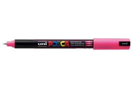 Acrylic marker Uni Posca 0.7mm PC-1MR – 13 růžová