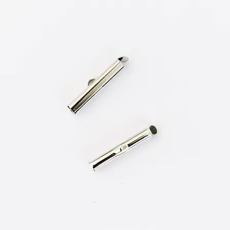 Zásuvné zapínání Stříbro 25mm