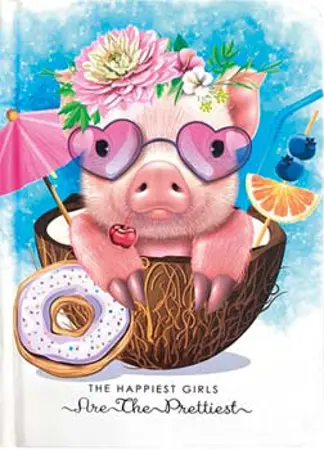 Zápisník HARD PIG A6 