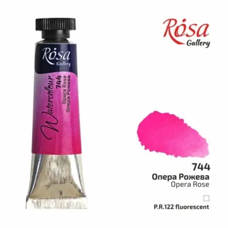 Akvarelová barva Rosa Gallery 10 ml –  744 opera rose
