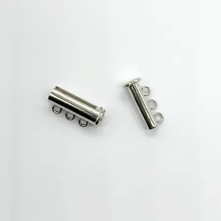 Magneticka koncovka 20mm stříbrná