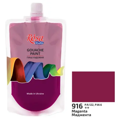 Kvašová barva Rosa – 916 magenta 200 ml