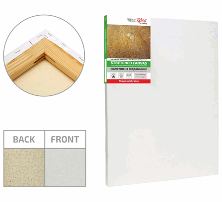 Bavlněné malířské plátno Rosa Gallery – 30x50cm