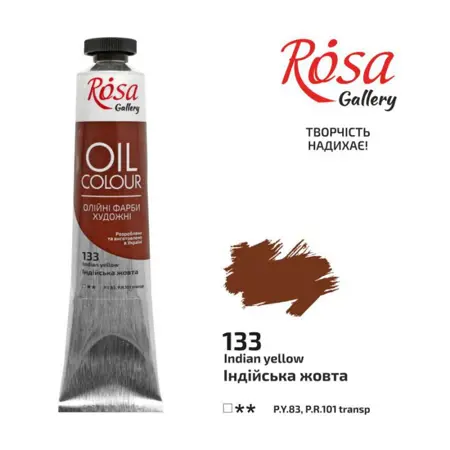 Olejová barva Rosa Gallery 45 ml – 133 indian yellow