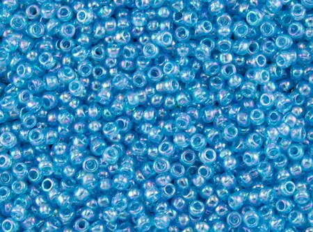 TOHO - Round 11/0 : Transparent-Rainbow Aquamarine TR-11-163