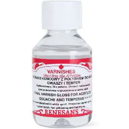 Lak na akryl, temperu a kvaš 100ml