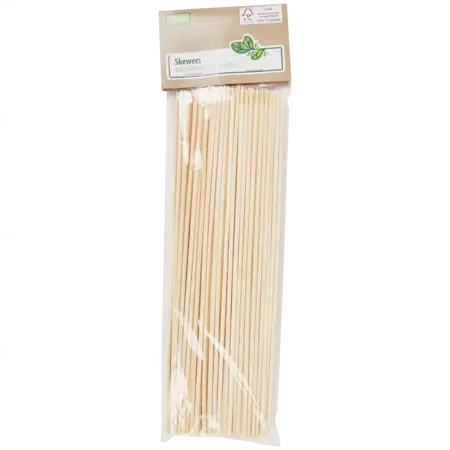 Bambusové špejle 100 kusu