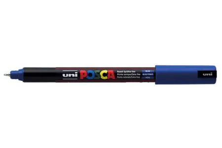 Acrylic marker Uni Posca 0.7mm PC-1MR – 33 modrá