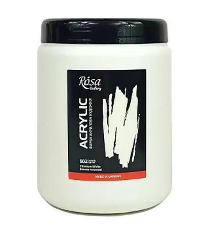 Akrylová barva Rosa Gallery 1000 ml – 620 cadmium red light