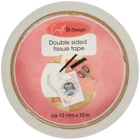 Oboustranná hedvábná páska Craft & Design