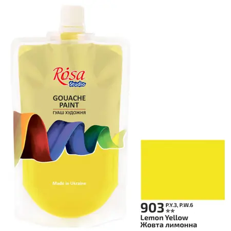 Kvašová barva Rosa – 903 lemon yellow 200 ml