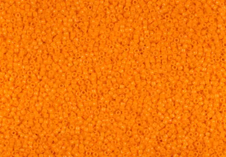 Rokajlové korálky Toho  - Round 15/0 : Opaque Orange TR-15-42D