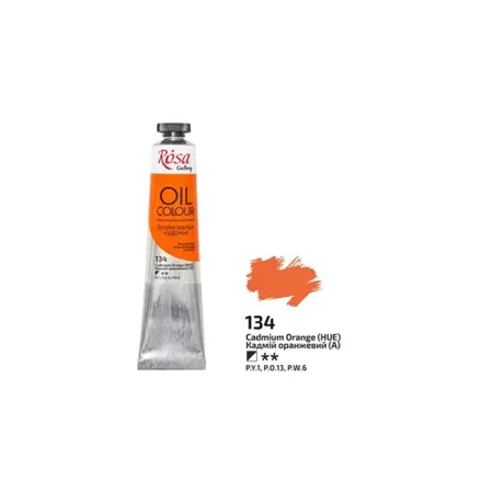 Olejová barva Rosa Gallery 45 ml –134 cadmium orange