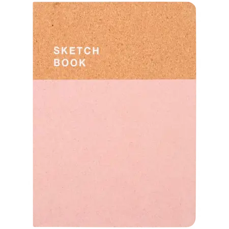 Skicář B5 40 listů pink