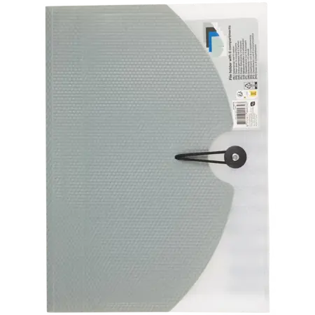 Deska se 6 přihrádkami gray