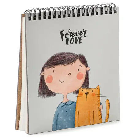 Blok Sketchbook Forever LOVE