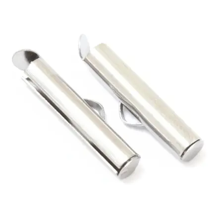 Koncovka zásuvná Stříbrná 19mm