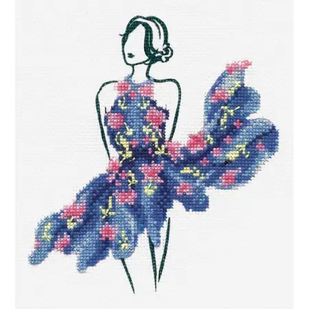 DMC-BK1795 Tanec v modrém