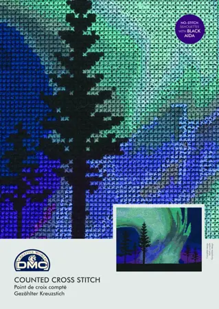 DMC-BK1722 Sada na vyšívání DMC Polární záře