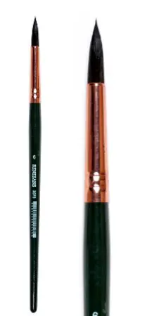 Štětec kulatý veverka/pony Renesans 3070 5