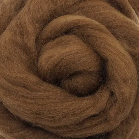 Ovčí vlna barevná 100g – hnědá 27