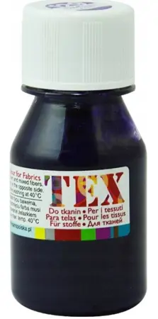 Barva akrylová na textil TEX RENESANS 50 ml Fialová 129