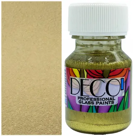 Barva na sklo Deco Renesans 30ml Zlatá 180