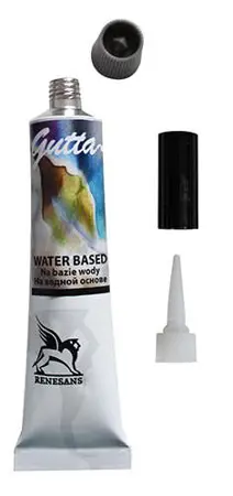 Gutta na hedvábí Renesans 20ml Černá 