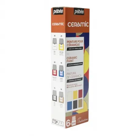 Sada barev na keramiku Discovery Ceramic 6 x 20 ml