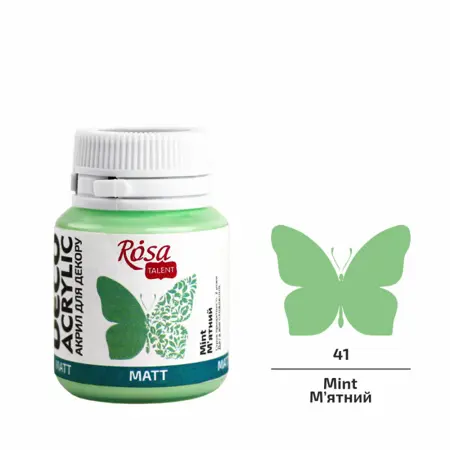 Akrylová barva Rosa Decor 20 ml – 41 Mint